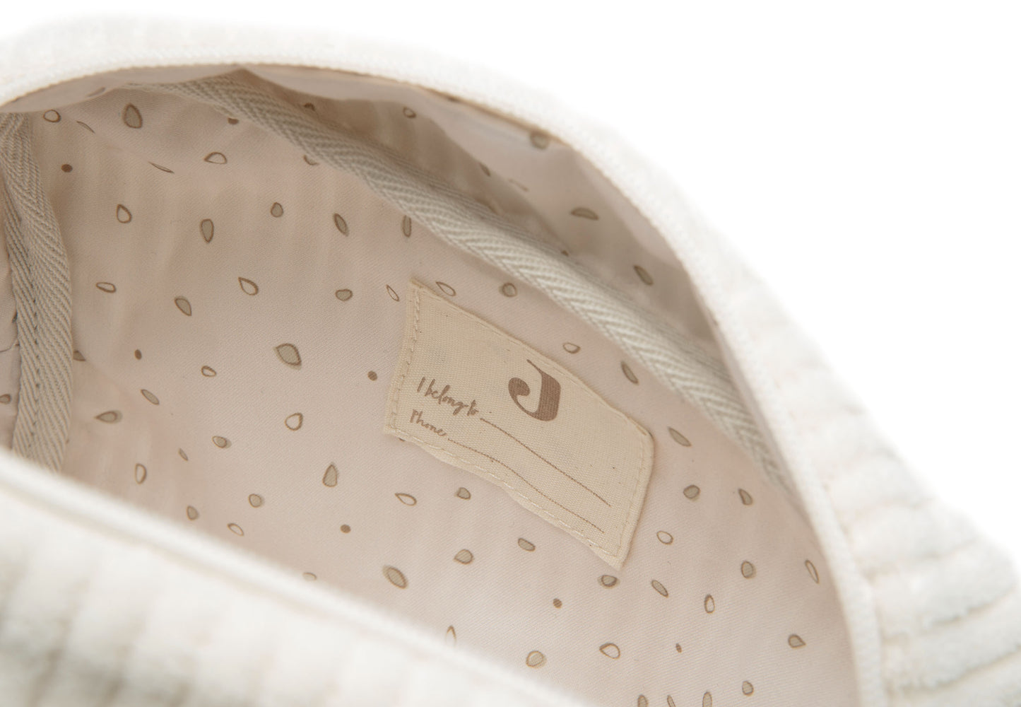 Trousse - Velours côtelé Sable