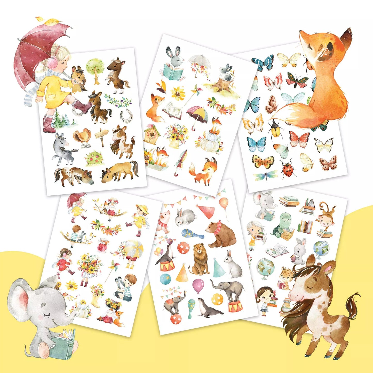 100 Tatouages - Animaux/Cirque