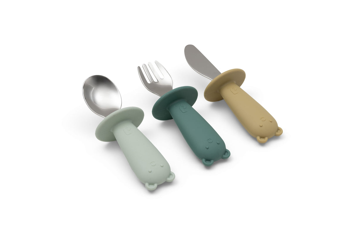 Set de 3 couverts - Jade