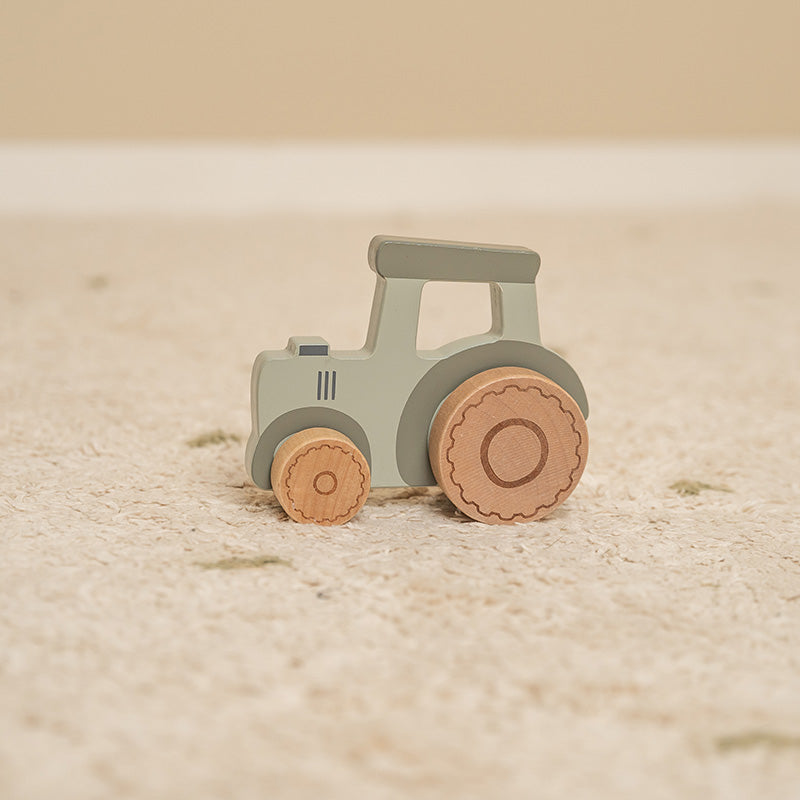 Jouet en bois - Tracteur