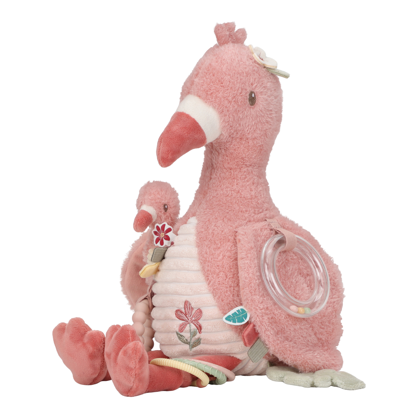 Peluche d'activités Flamant rose - Safari Friends