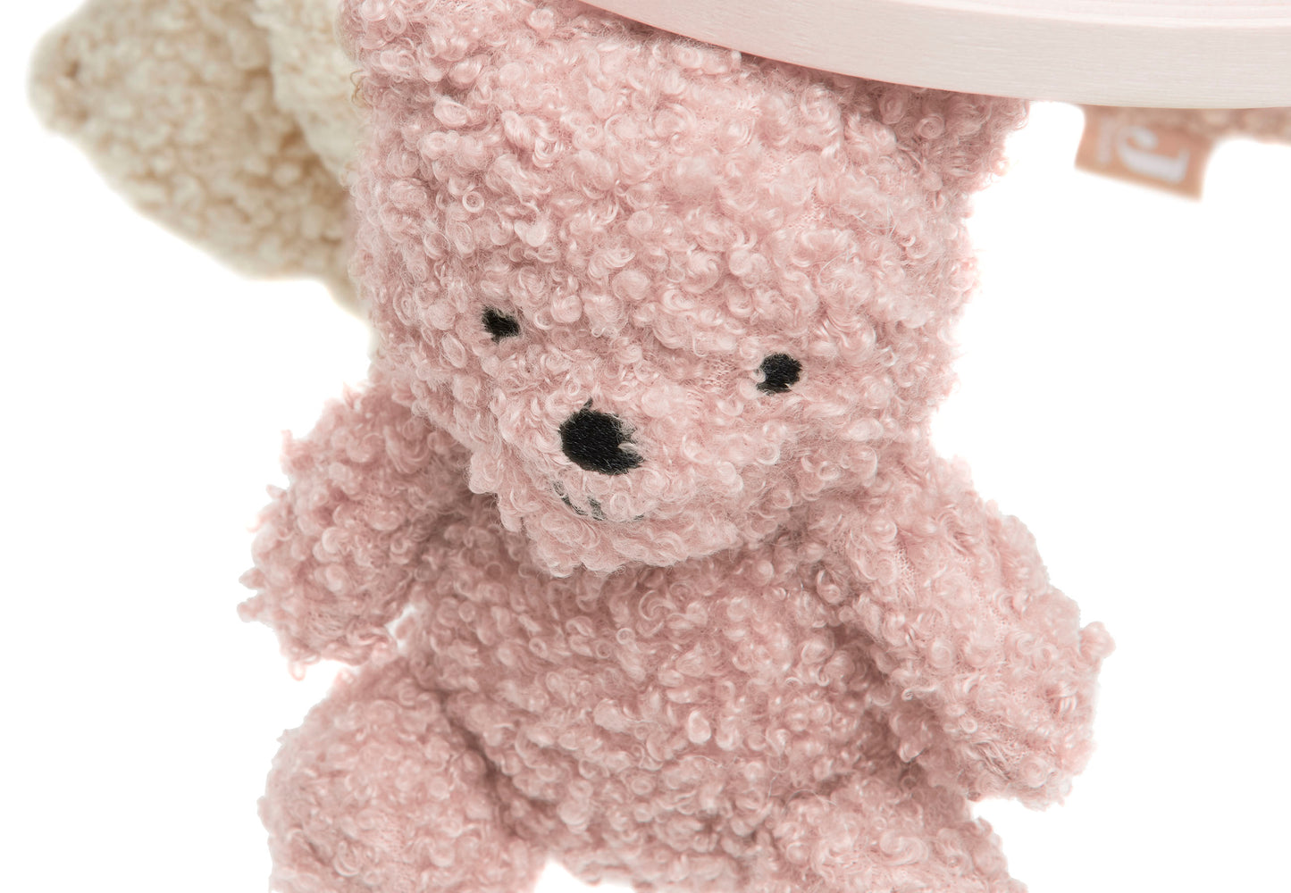 Mobile Teddy bear - Naturel/Blush