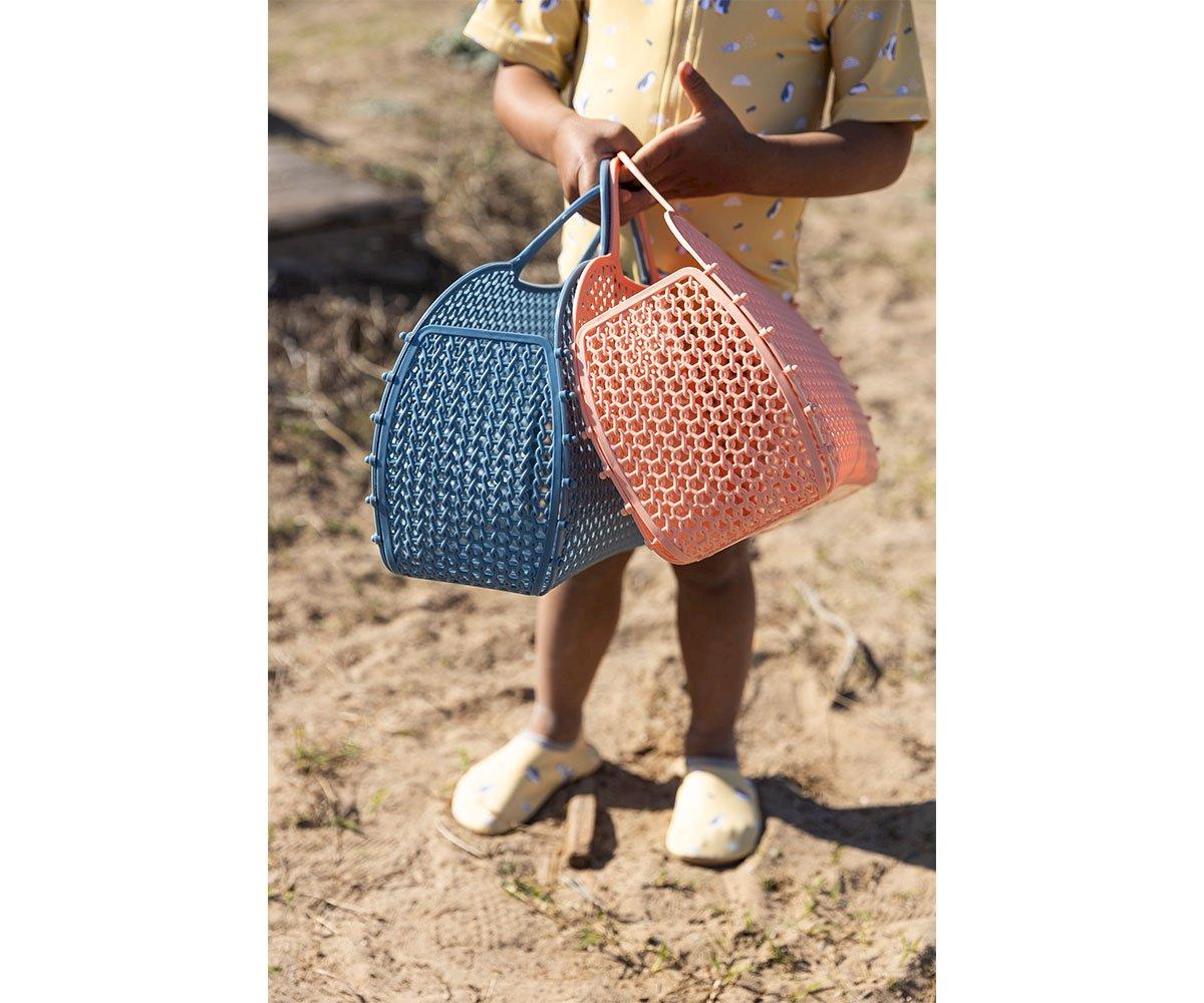 Sac rétro - Bleu vintage