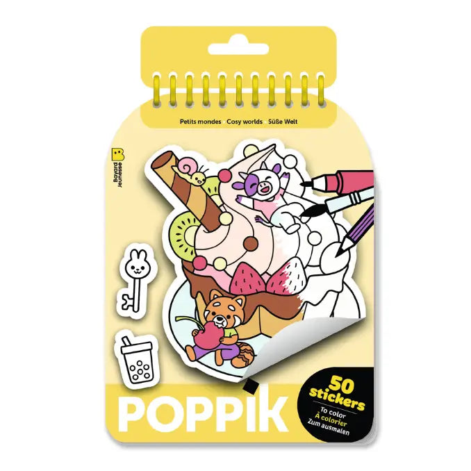Stickers à colorier - Cosy