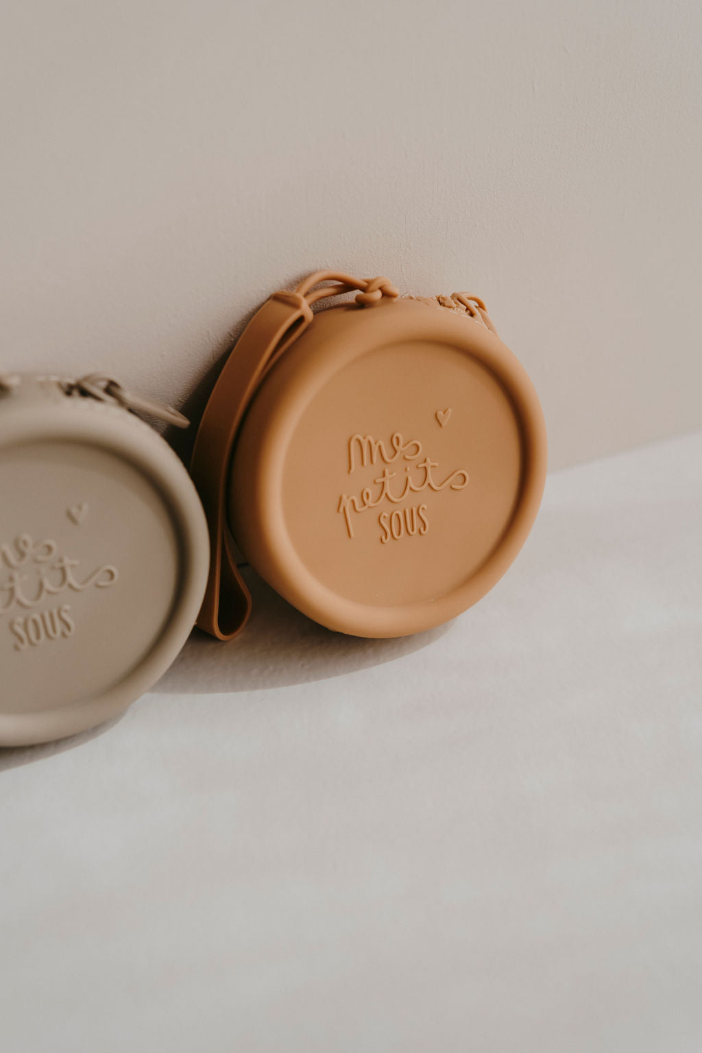 Porte-monnaie silicone - Camel