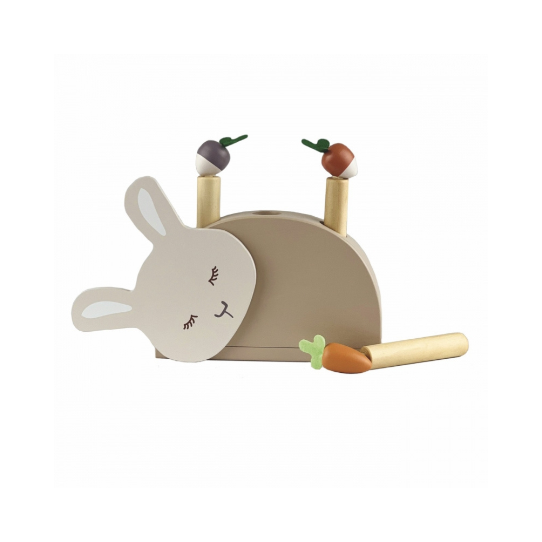 Jouet en bois - Pop-up Lapin