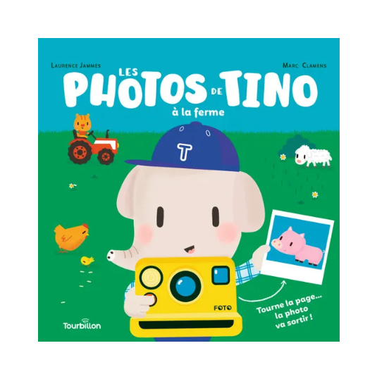 Livre animé - Les photos de Tino à la ferme