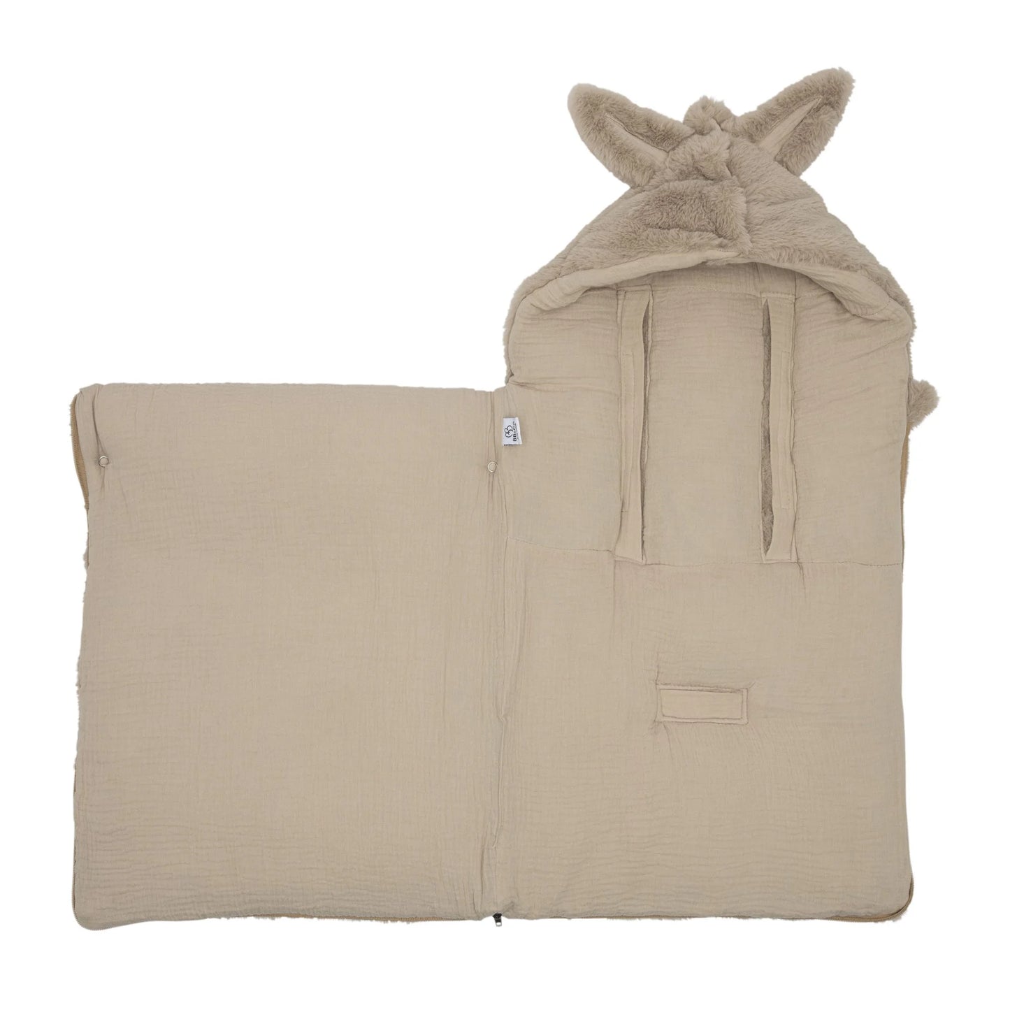 Nid d'ange fausse fourrure - Taupe