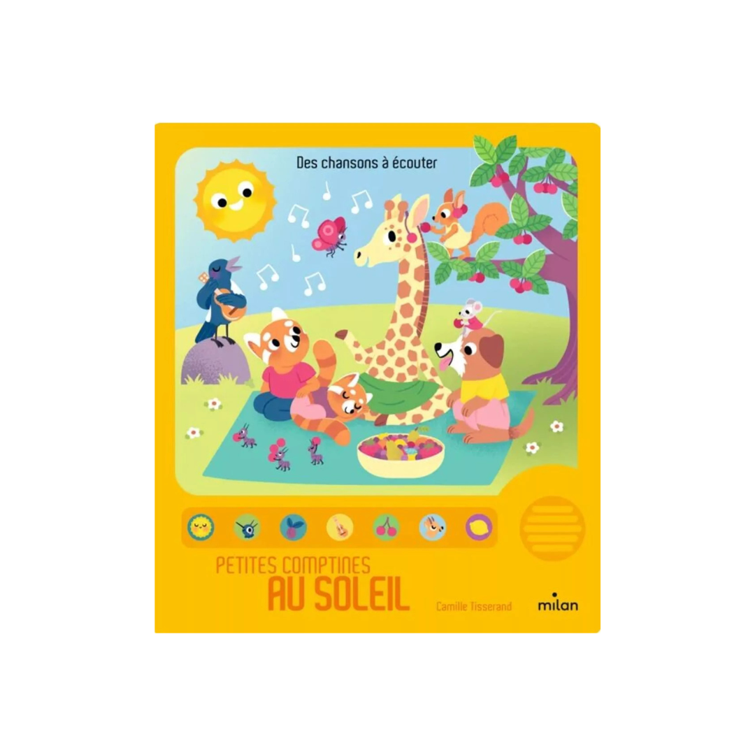 Livre à écouter - Comptines du soleil
