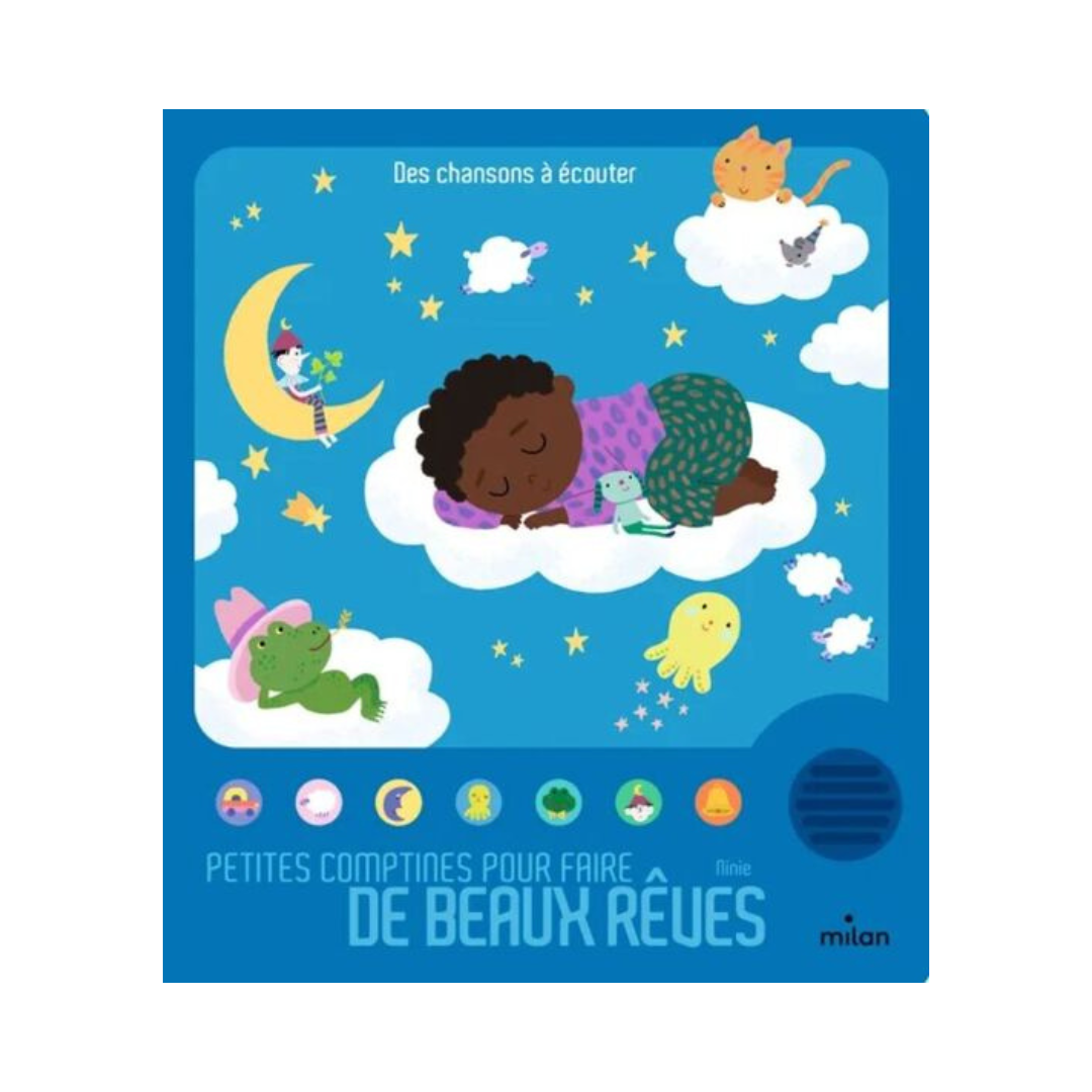 Livre à écouter - Comptines pour faire de beaux rêves