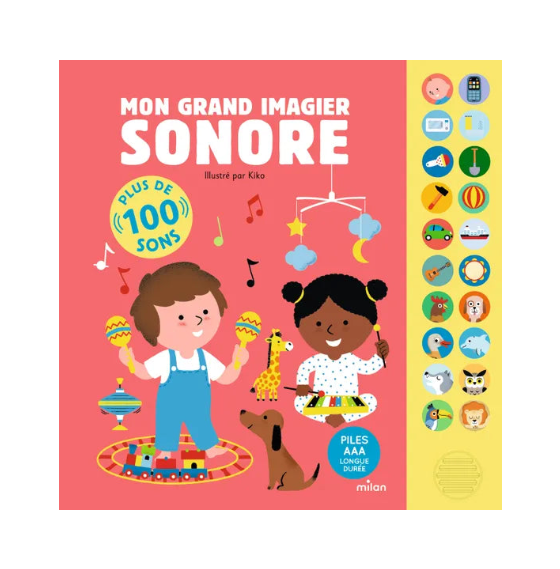 Grand Livre Sonore - Mon grand imagier