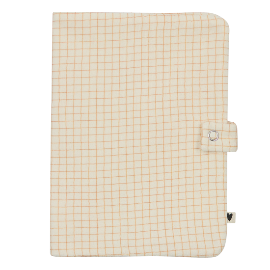 Protège carnet - Petits Carreaux
