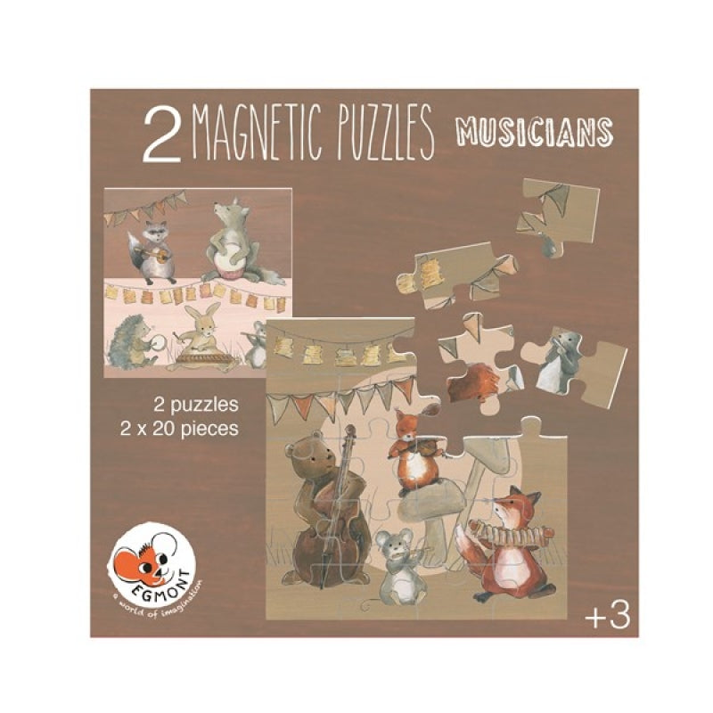 Puzzle magnétique - Musiciens