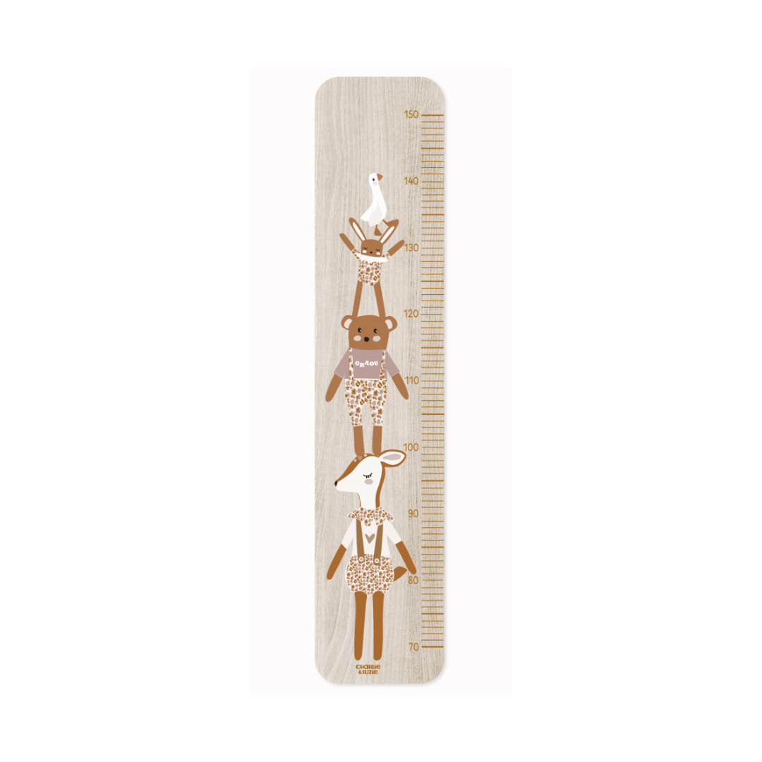 Toise en bois - Team Graou