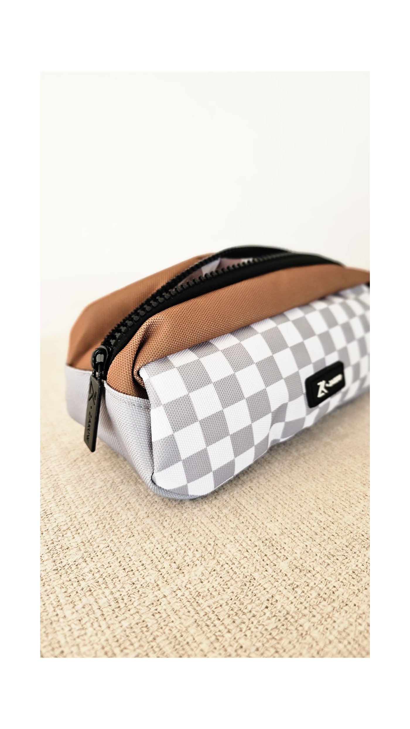 Trousse Zoé - Damier Écume