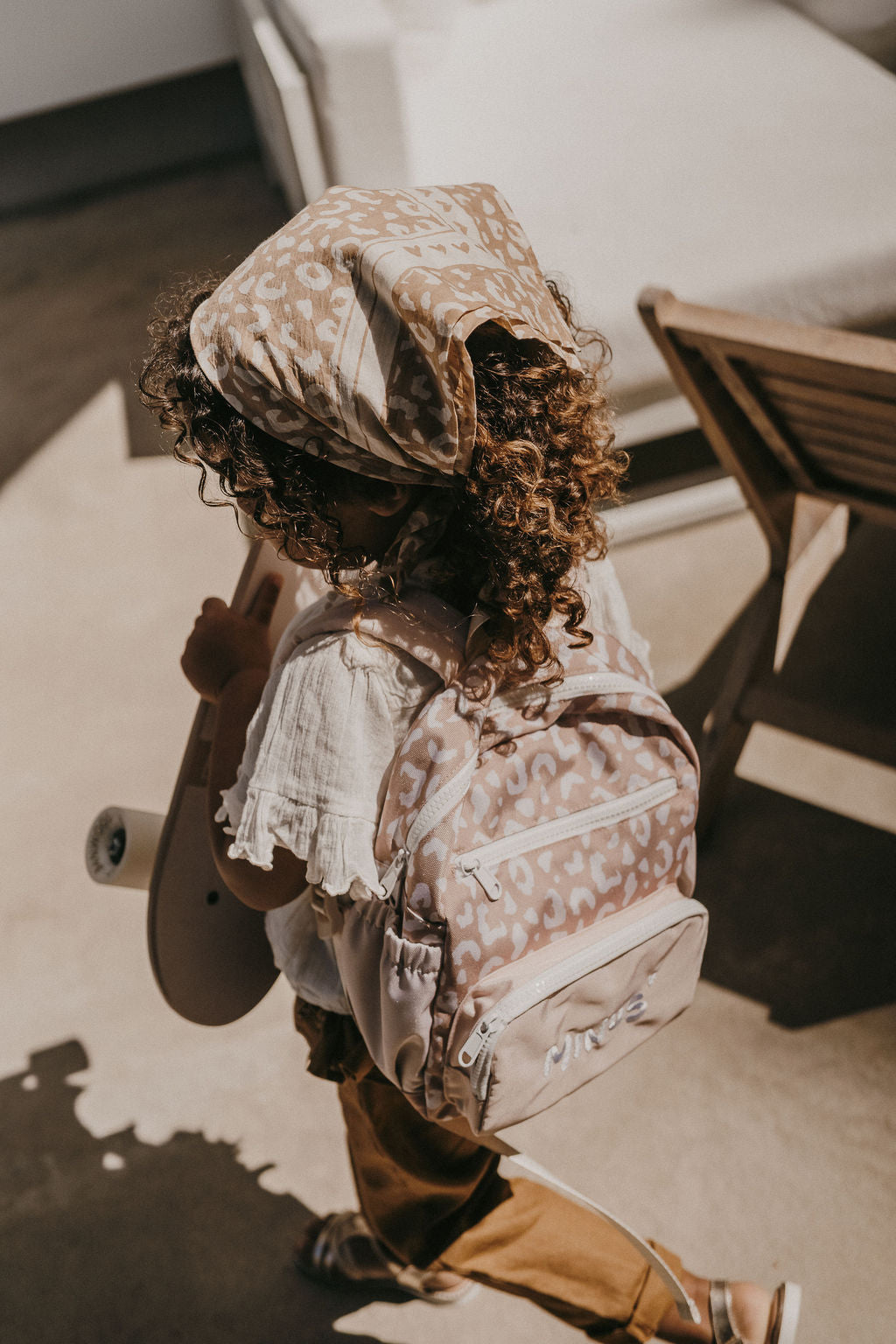 Sac à dos Milo - Léopard Beige