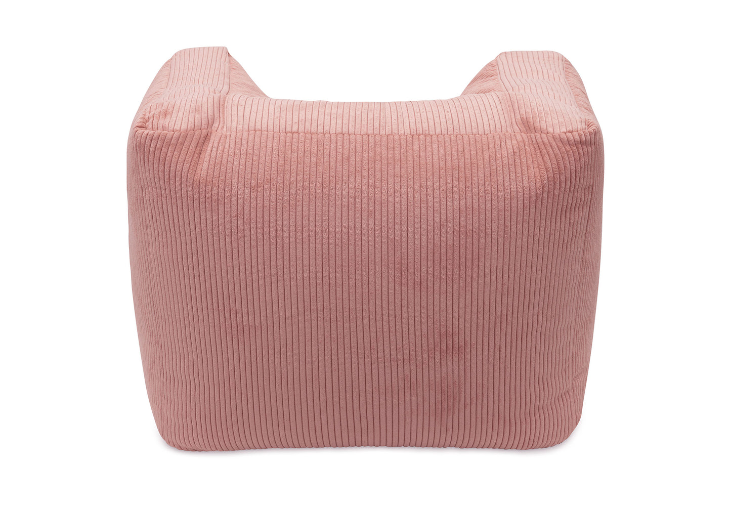 Fauteuil Pouf - Velours Rose