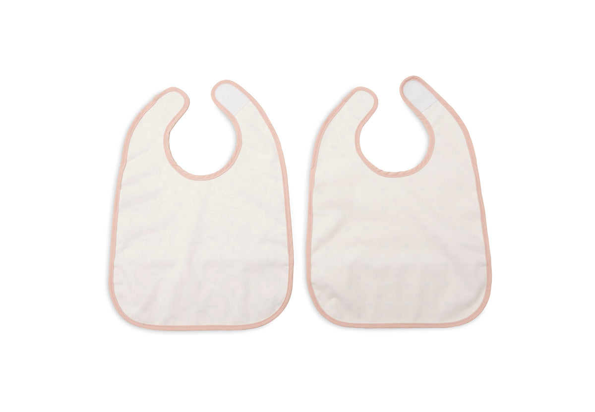 Lot de 2 bavoirs imperméables - Soft Plumes