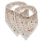 Lot de 2 Bavoirs Bandanas - Flower Fairies