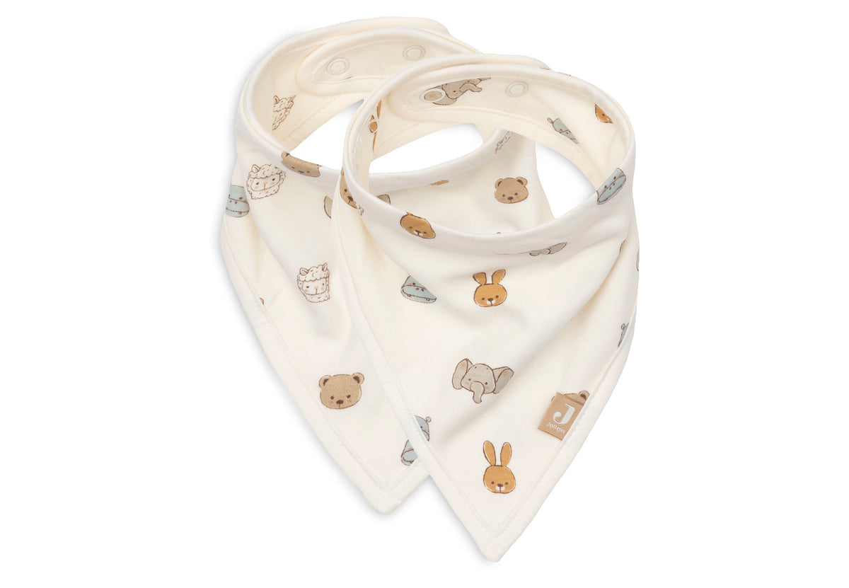 Lot de 2 bavoirs/bandanas - Jollies