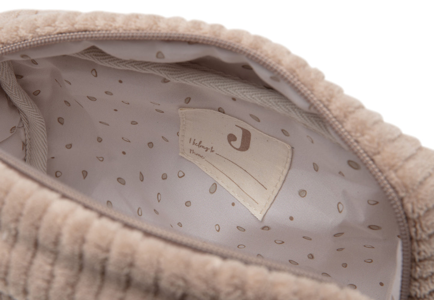 Trousse - Velours côtelé Taupe