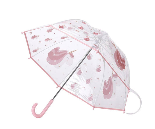 Parapluie Transparent - Licornes
