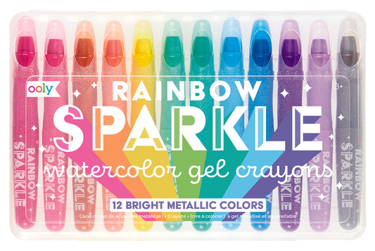 Crayons aquarelles - 12 couleurs SPARKLE