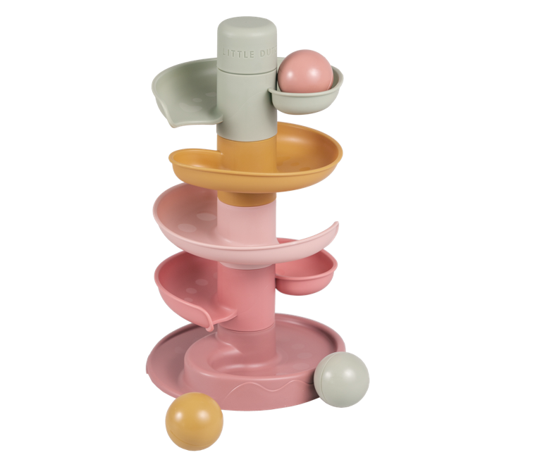 Tour en spirale - Rose