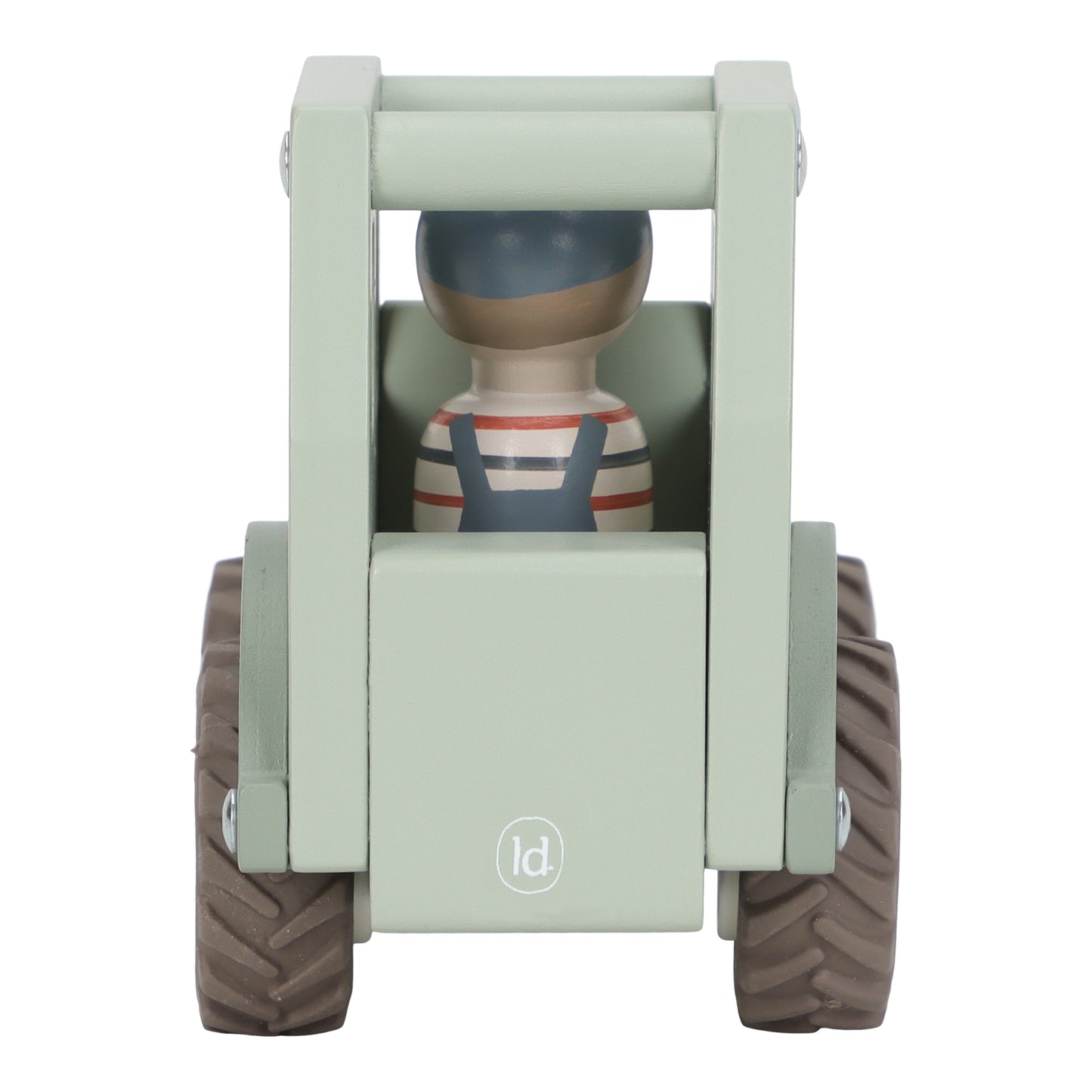 Jouet en bois - Tracteur avec figurine