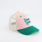 Casquette 3/6 ans "DRAMA QUEEN" - Rose/Vert