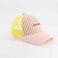 Casquette 3/6 ans "SUNSHINE" - Rose/Jaune