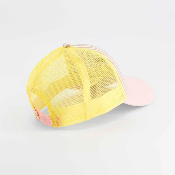 Casquette 3/6 ans "SUNSHINE" - Rose/Jaune