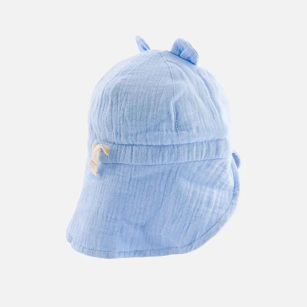 Chapeau bébé "PETIT AMOUR" - Bleu