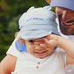 Chapeau bébé "PETIT AMOUR" - Bleu
