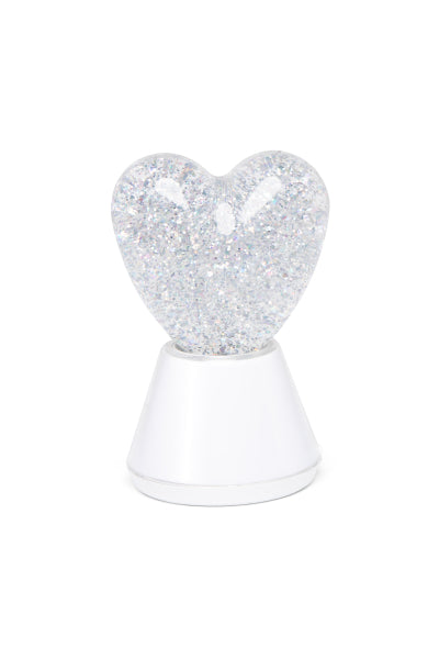 Lampe Glitter - Cœur