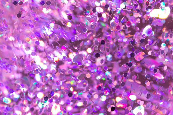 Lampe Glitter - Cœur
