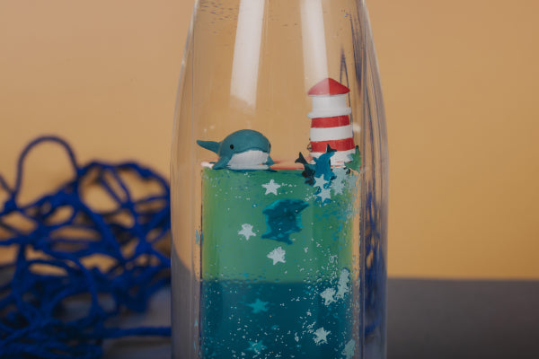 Bouteille sensorielle - Baleine