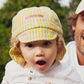 Chapeau bébé "SUNSHINE" - Jaune/Blanc