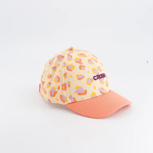 Casquette 3/6 ans "CRUSH" - Léopard Pep's
