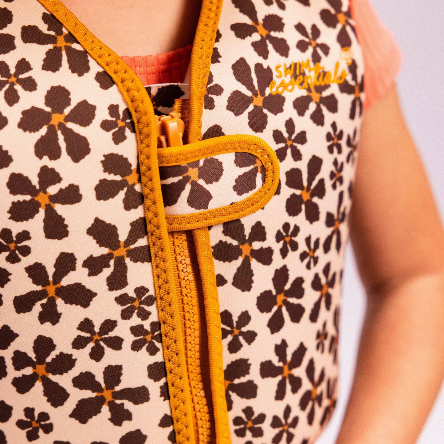 Gilet de natation - Fleurs sauvages - 1/2 ans