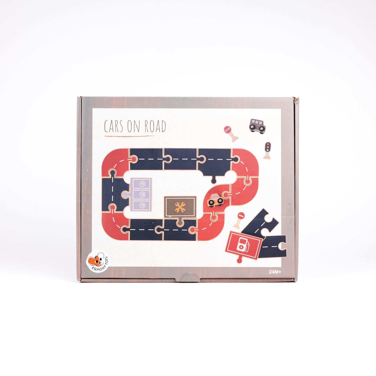 Jouet en bois - Circuit de voitures