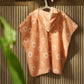 Poncho de bain réversible - Flower