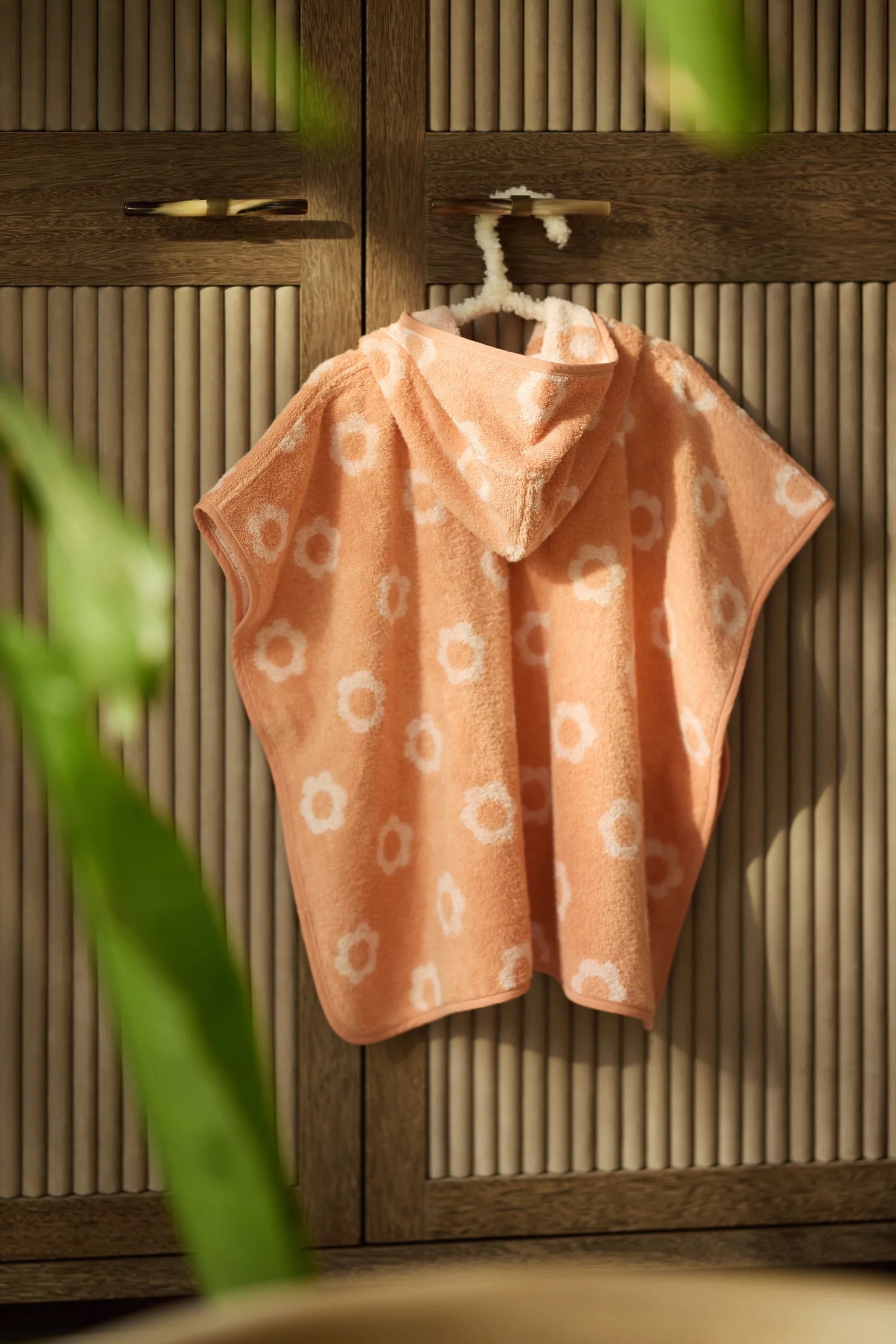 Poncho de bain réversible - Flower