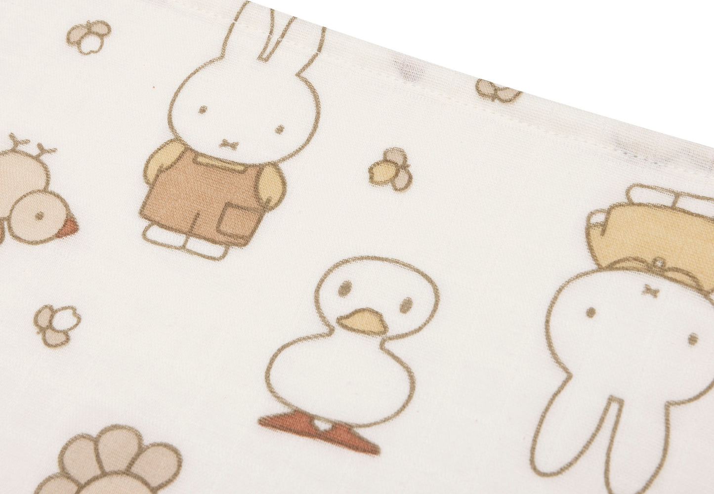Lot de 3 langes - Miffy Farm
