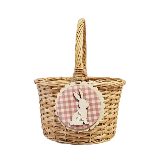 Panier de Pâques - Rose