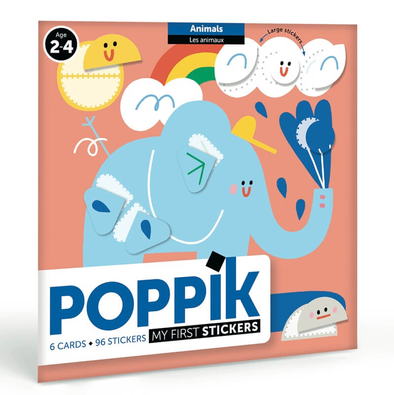 Stickers repositionnables - Les animaux