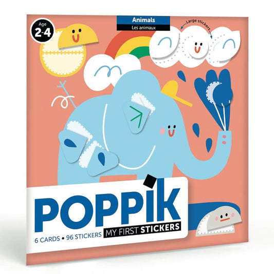 Stickers repositionnables - Les animaux