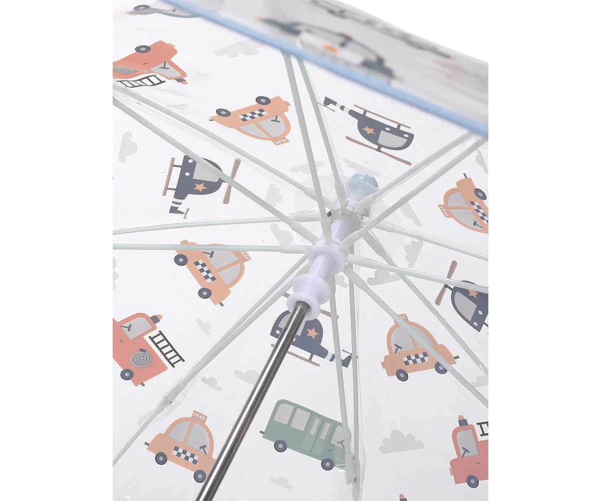 Parapluie transparent - Voitures