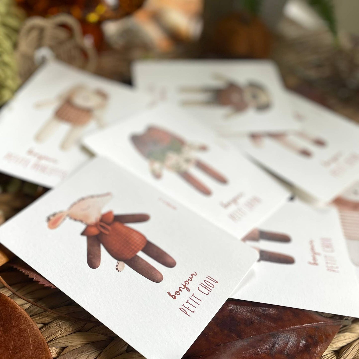 Carte naissance “Doudou Biche”