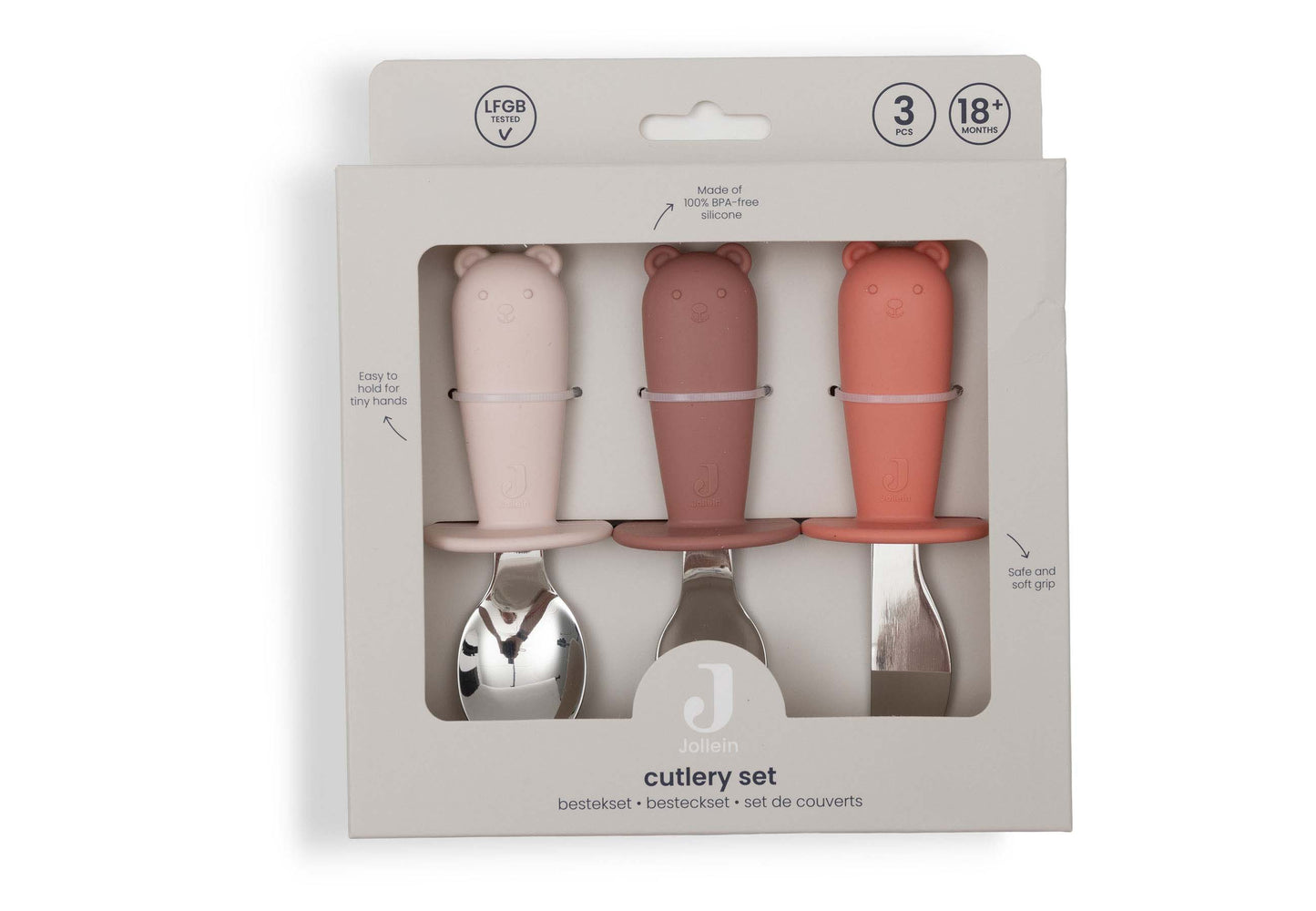 Set de 3 couverts - Blush